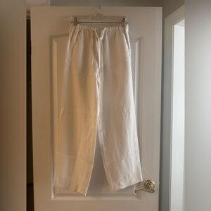 Vince White Women’s drawstring pants